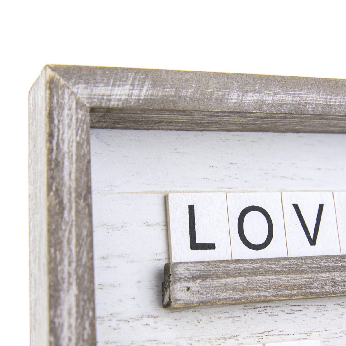 Photo frame with message and photo 23x29 cm