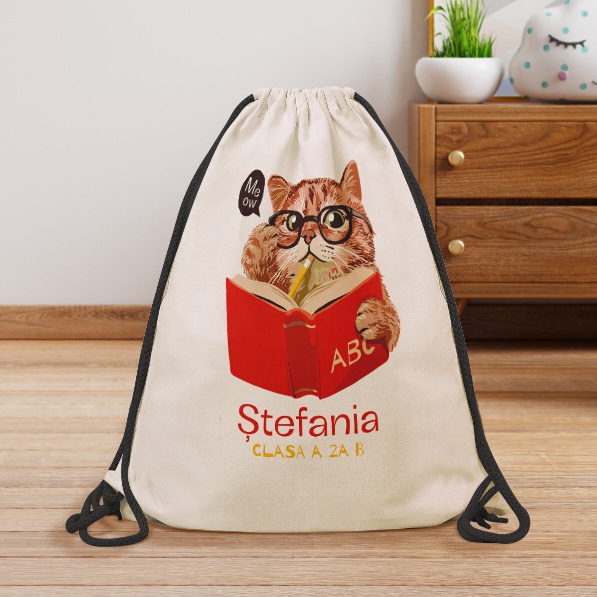 Plecak z imieniem – Meow