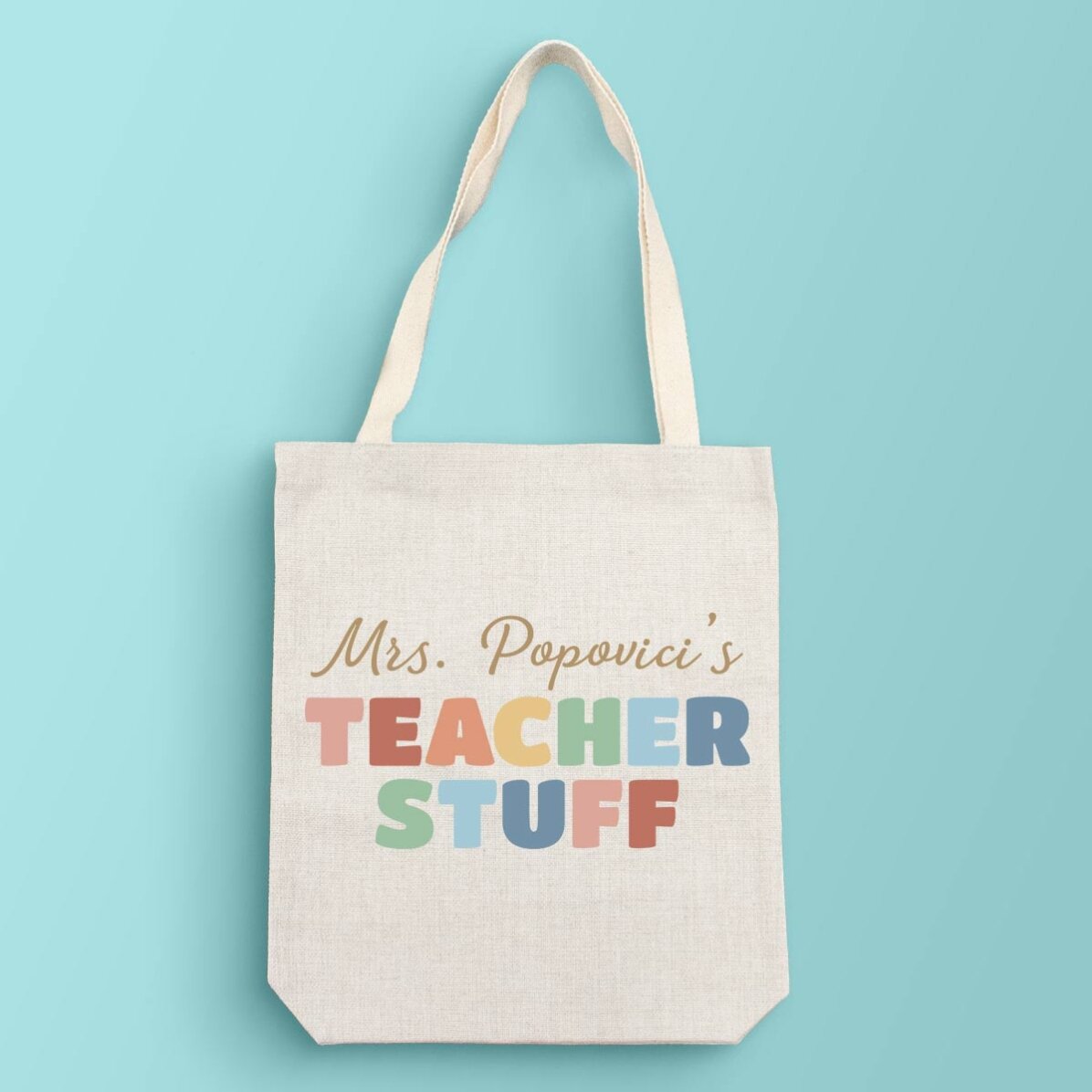 Spersonalizowana torba z napisem – Teacher