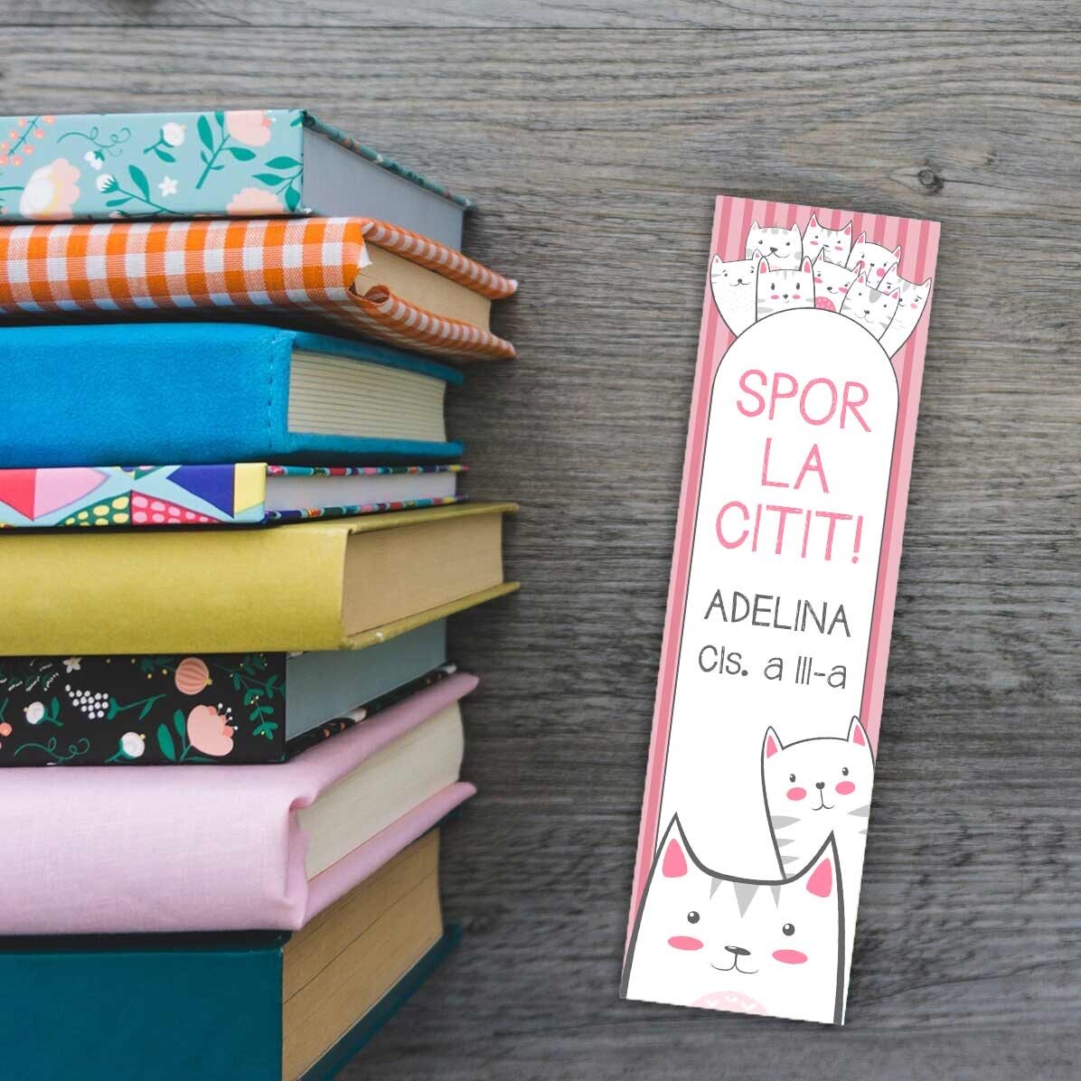 Spersonalizowana zakładka z napisem – Kitty