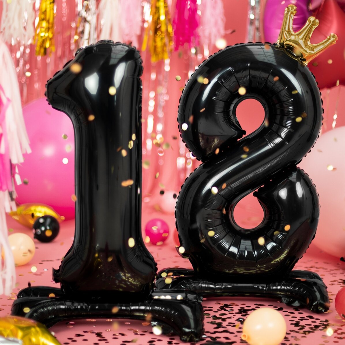 Set of 2 balloons for coming of age - 18 years old