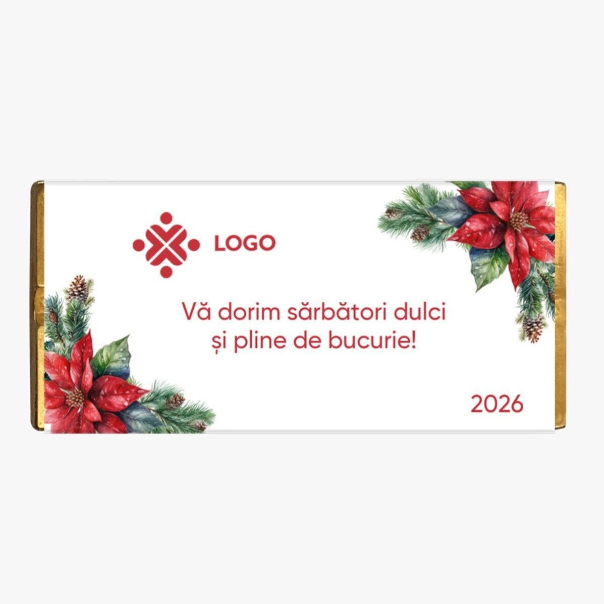 Spersonalizowany zestaw prezentowy na Boże Narodzenie z logo i dedykacją – Christmas