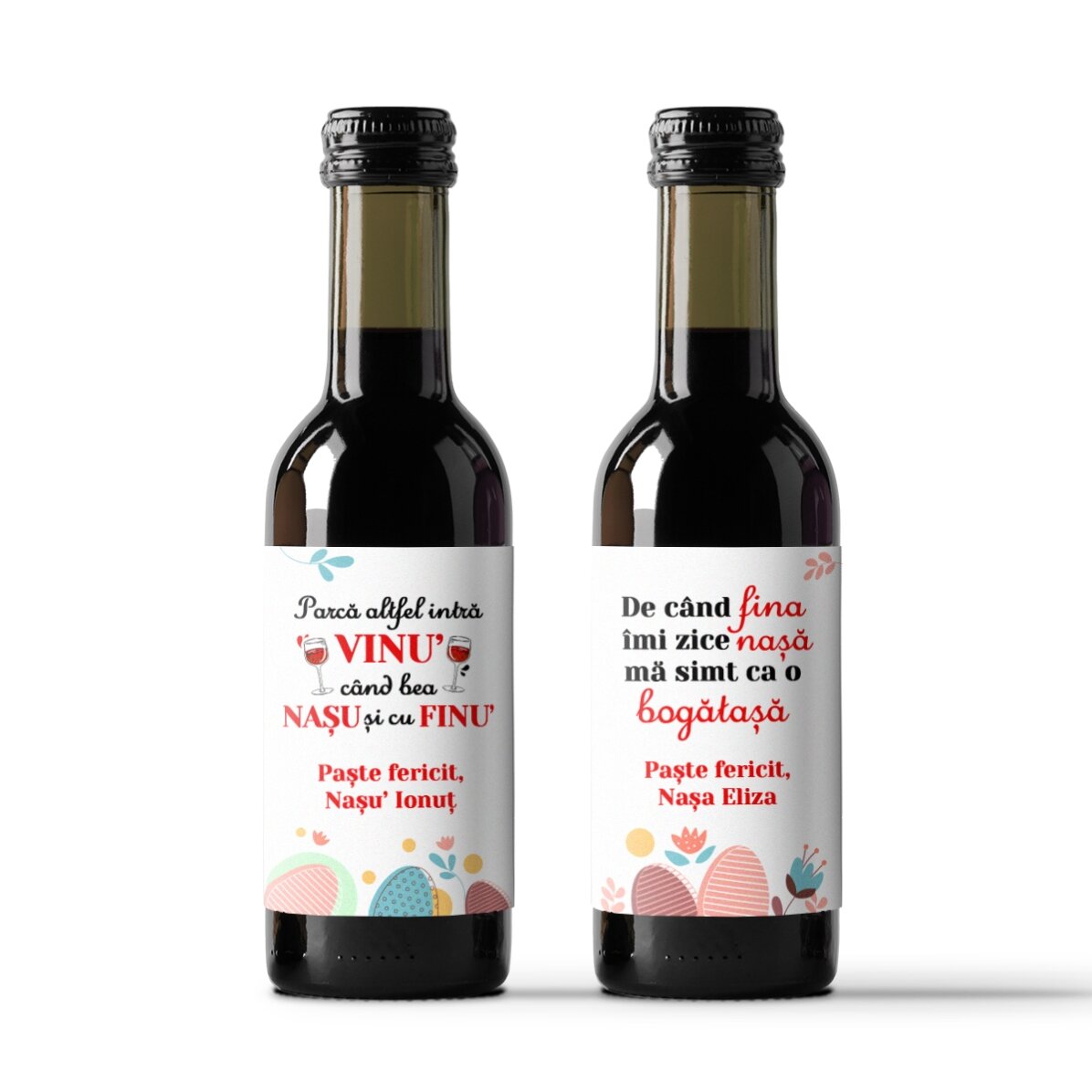Personalised gift set for godparents - Happy Easter