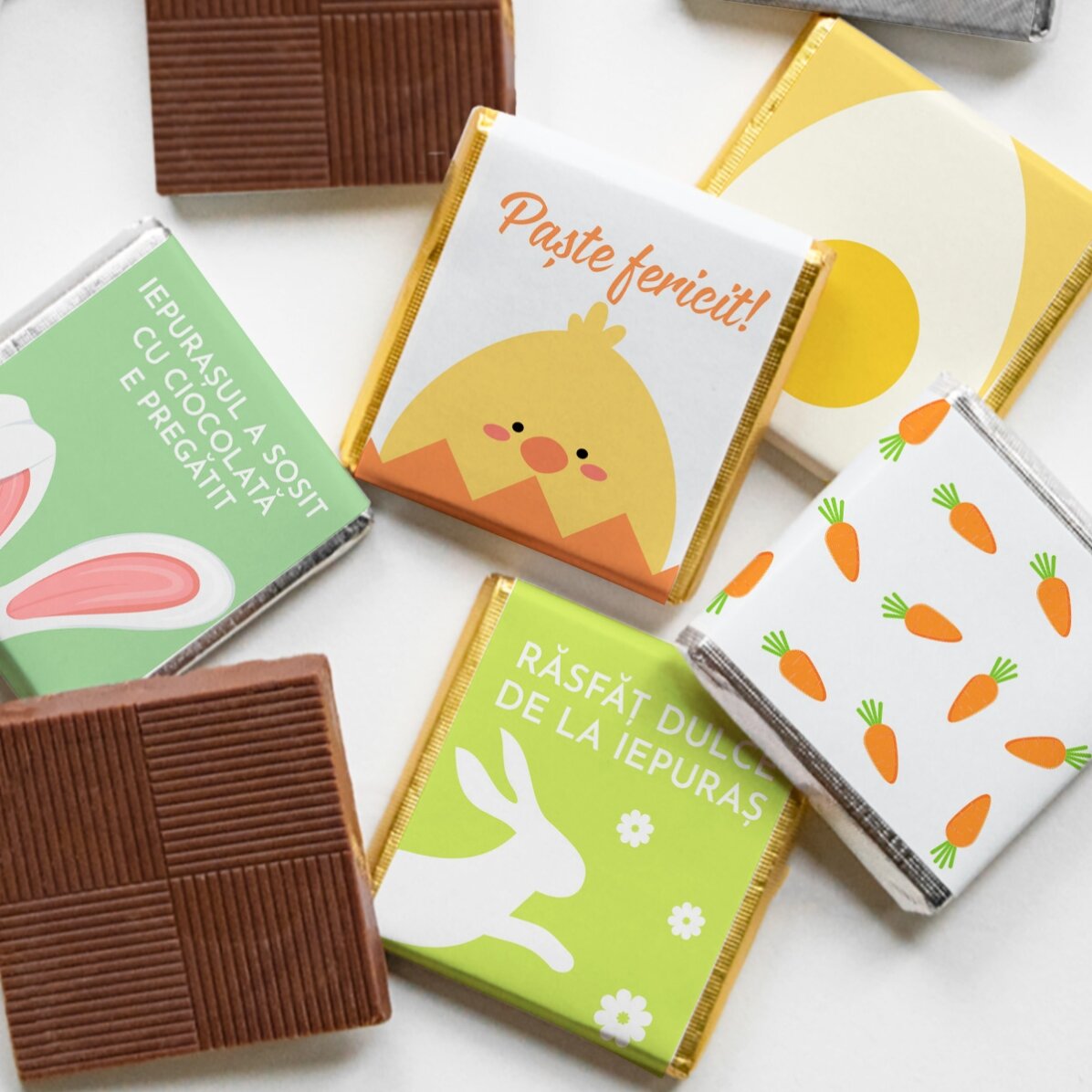 Personalised gift set for godparents - Happy Easter