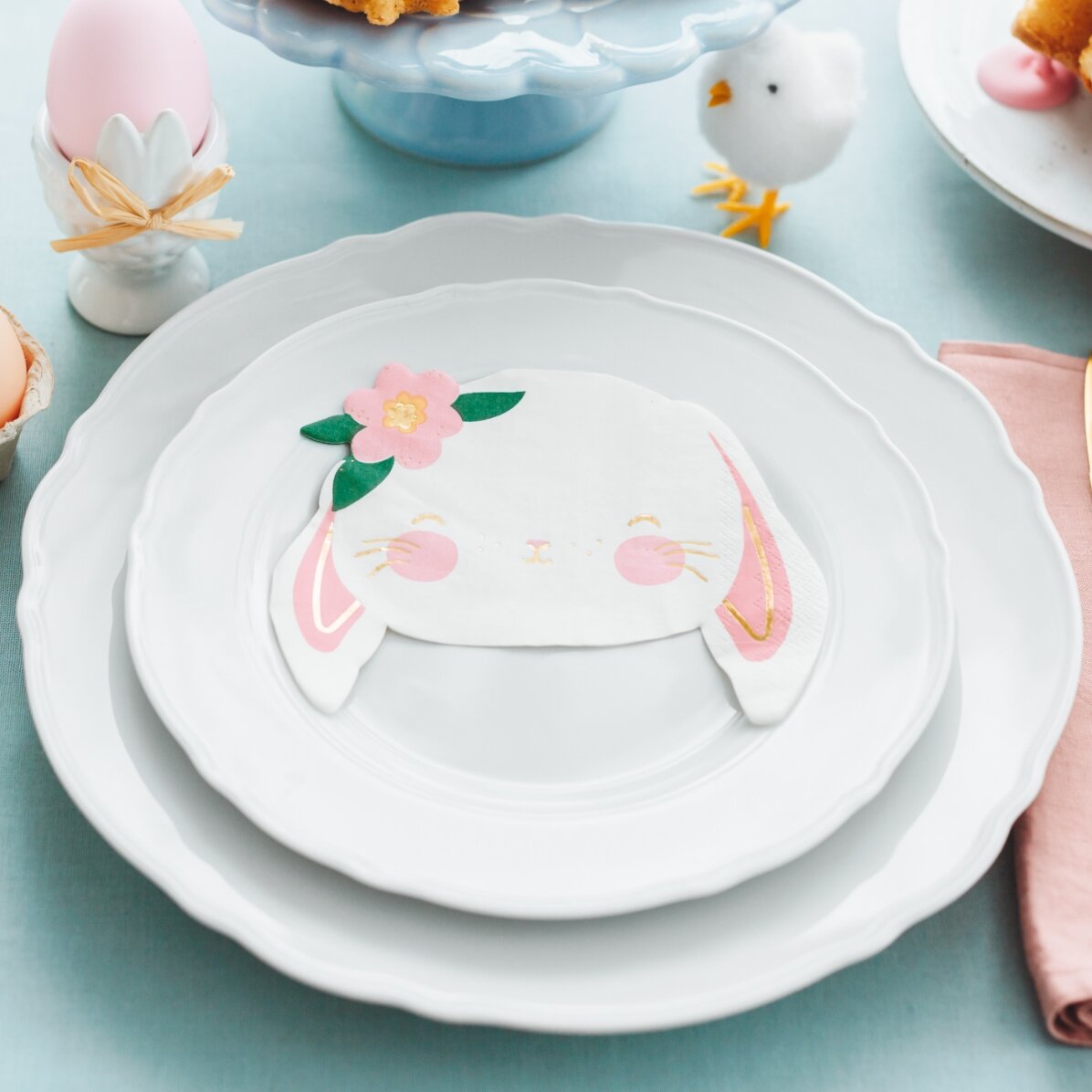 Zestaw 20 serwetek dekoracyjnych – Bunny