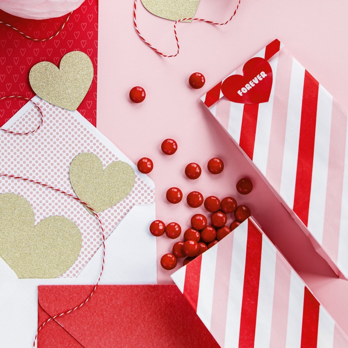 Zestaw torebek na prezenty – Sweet love