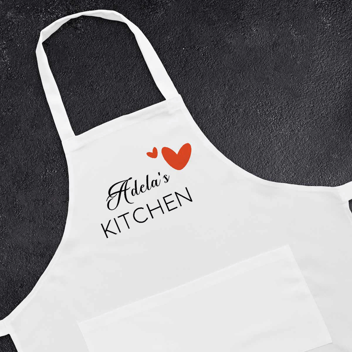 Fartuch z indywidualnym nadrukiem – Hearts