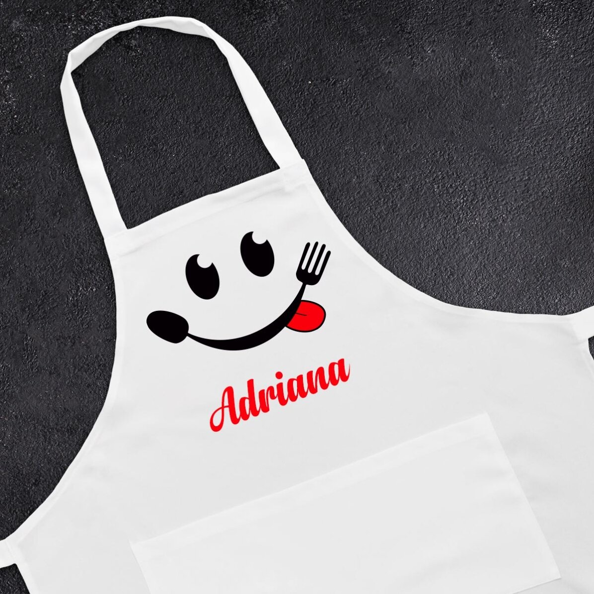 Spodnie z indywidualnym nadrukiem – Smiley chef
