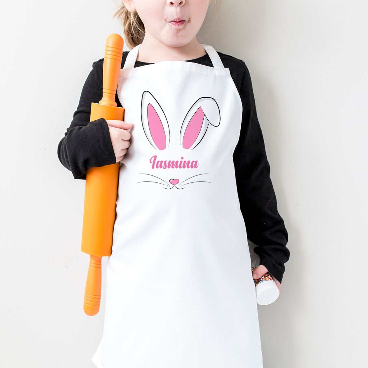 Fartuch dla dzieci z indywidualnym nadrukiem – Bunny