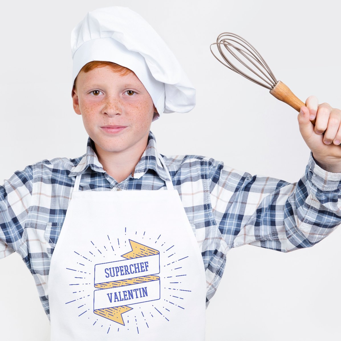 Spodnie dla dzieci z indywidualnym nadrukiem – Superchef