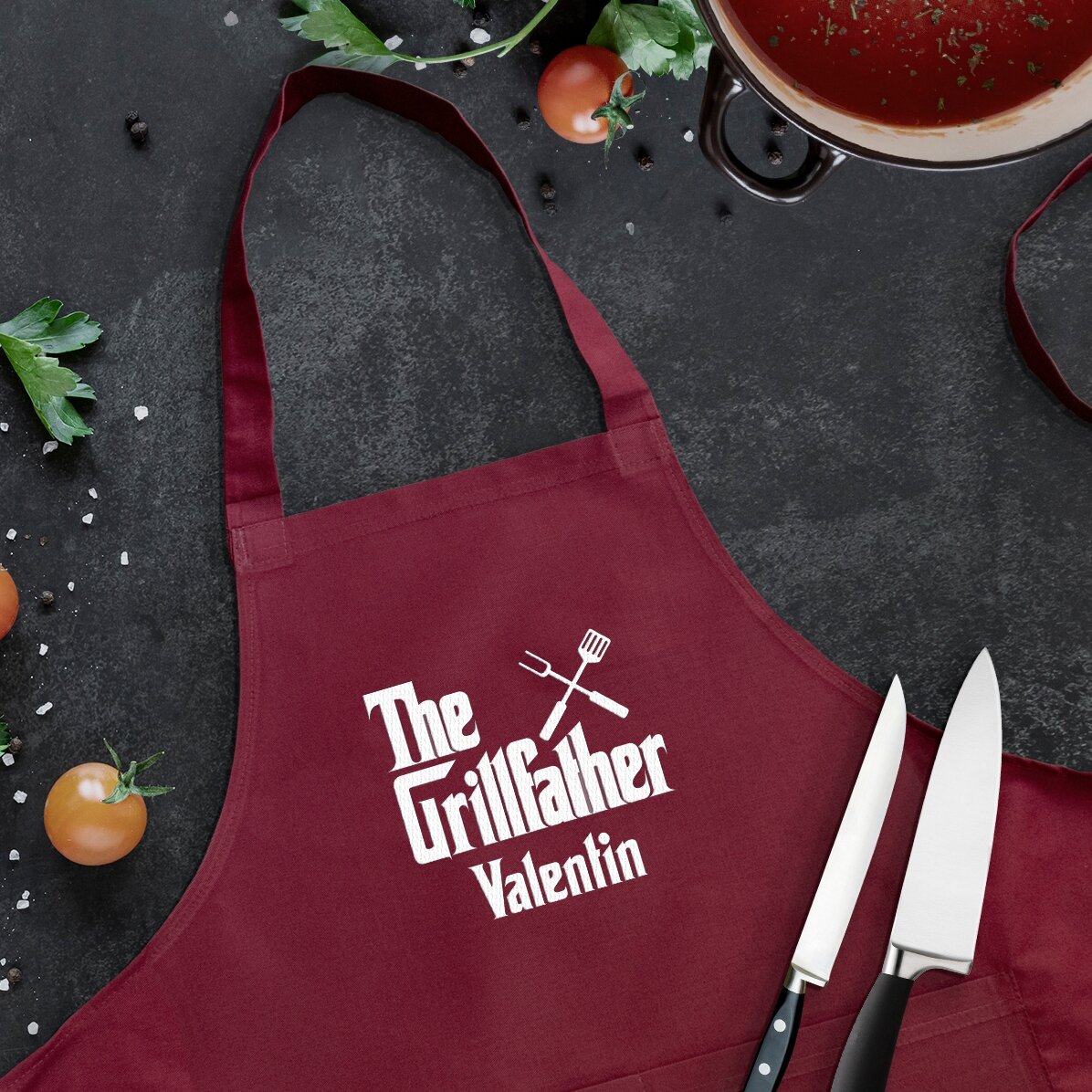 Indywidualny fartuch – The Grillfather
