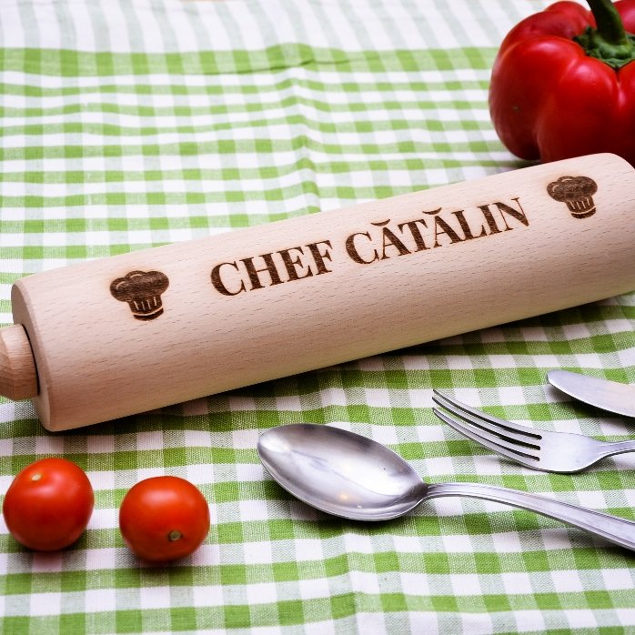 Spersonalizowana łyżka do drewna – Chef