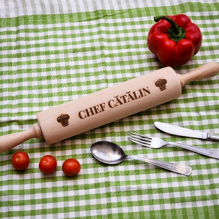 Spersonalizowana łyżka do drewna – Chef