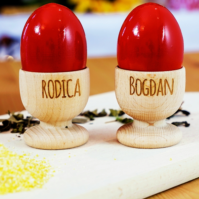 Spersonalizowany pojemnik na jajka dla pary