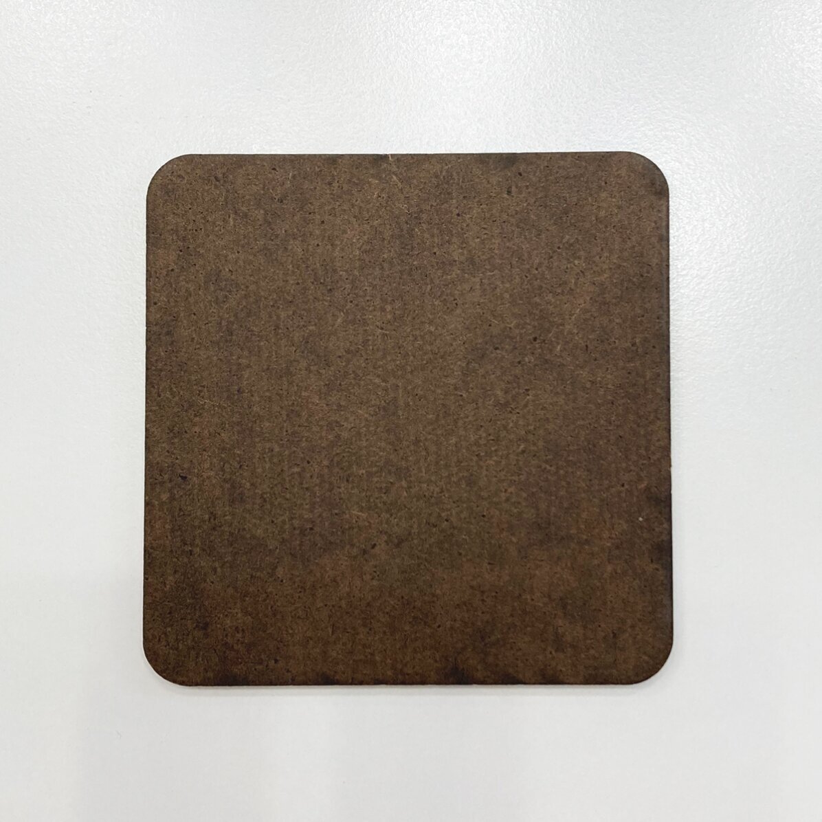 Personalised glass coaster with text - Save water, drink beer