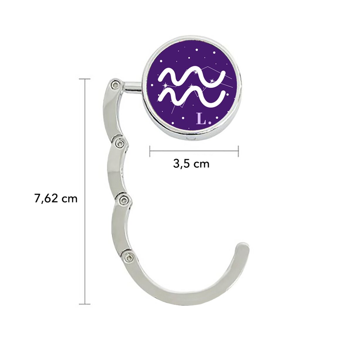Personalised table bag holder with text - Zodiac