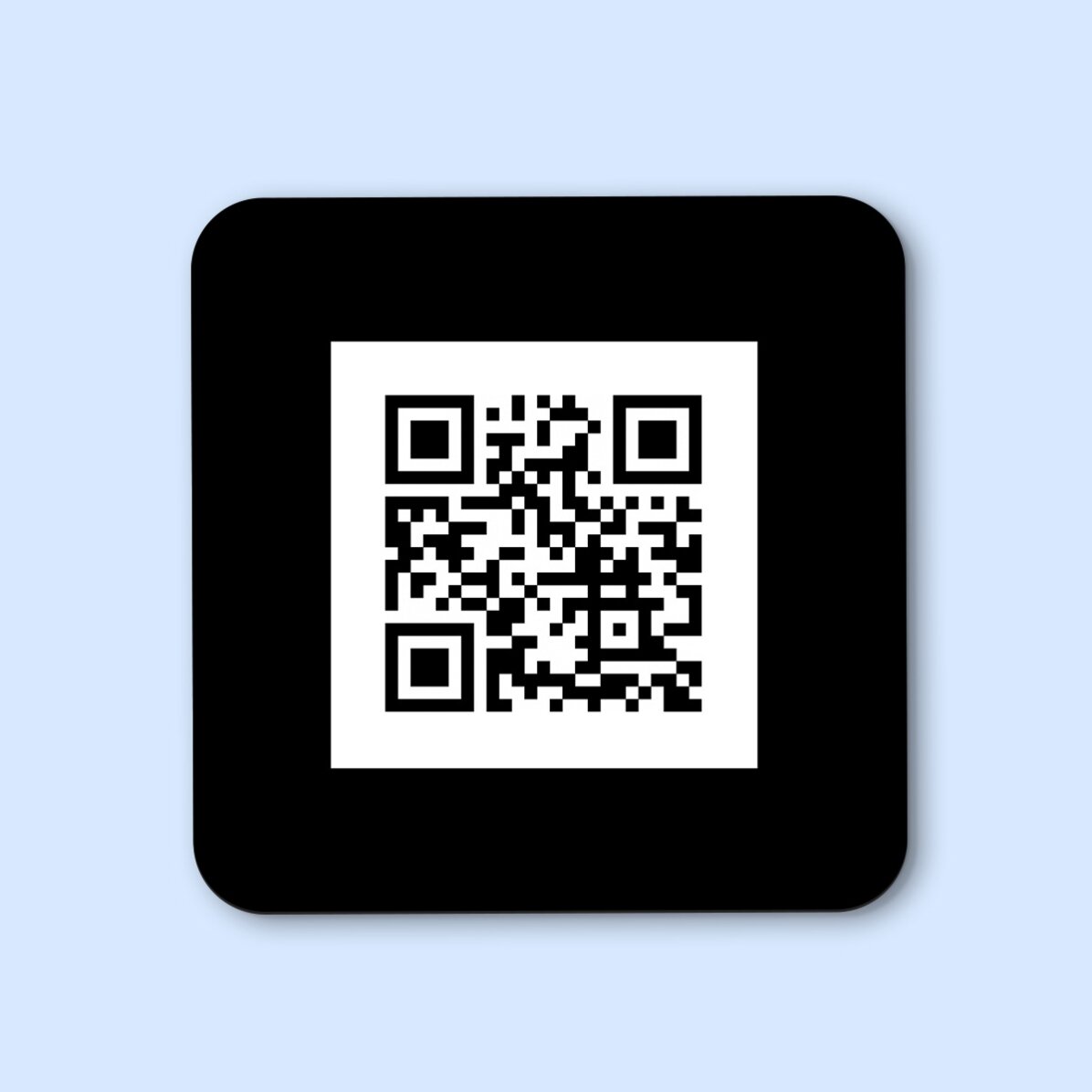 Spersonalizowany uchwyt na szklankę z kodem QR