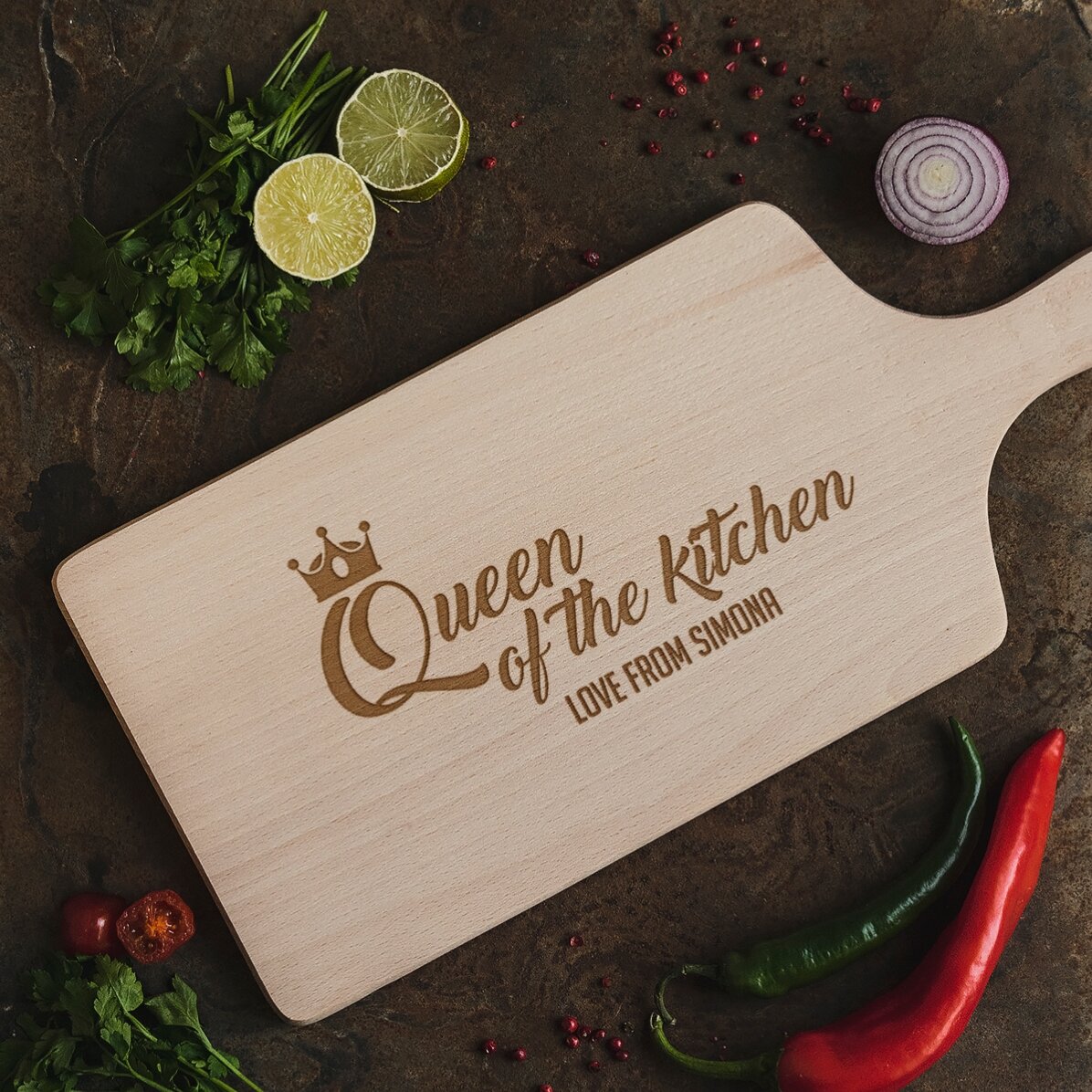 Spersonalizowana krajalnica – Queen Of The Kitchen