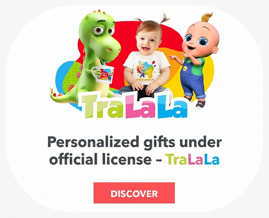 Spersonalizowane upominki na oficjalnej licencji – TraLaLa