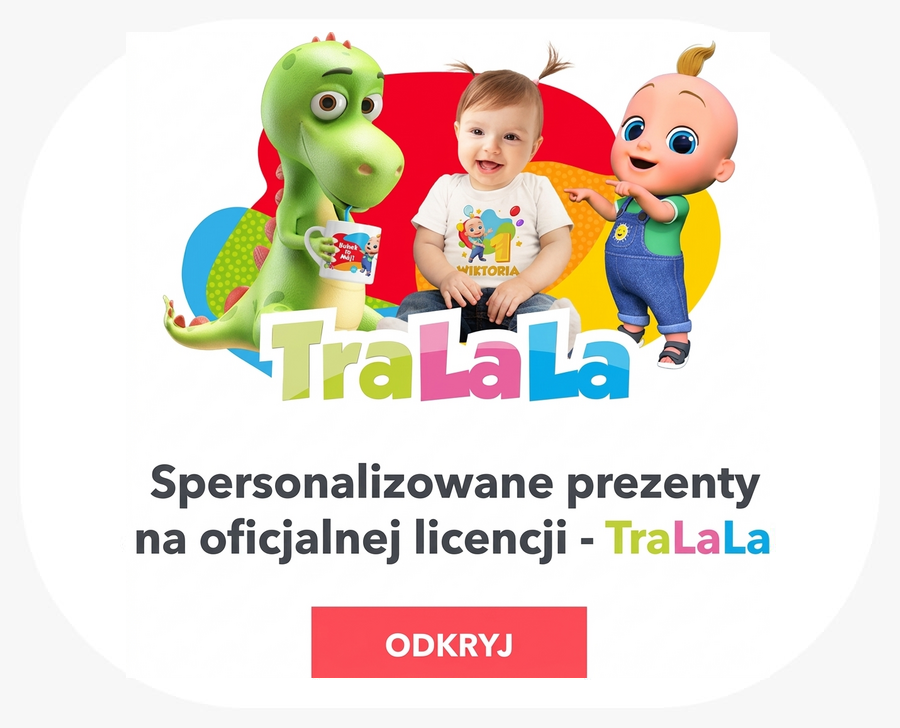 Spersonalizowane upominki na oficjalnej licencji – TraLaLa