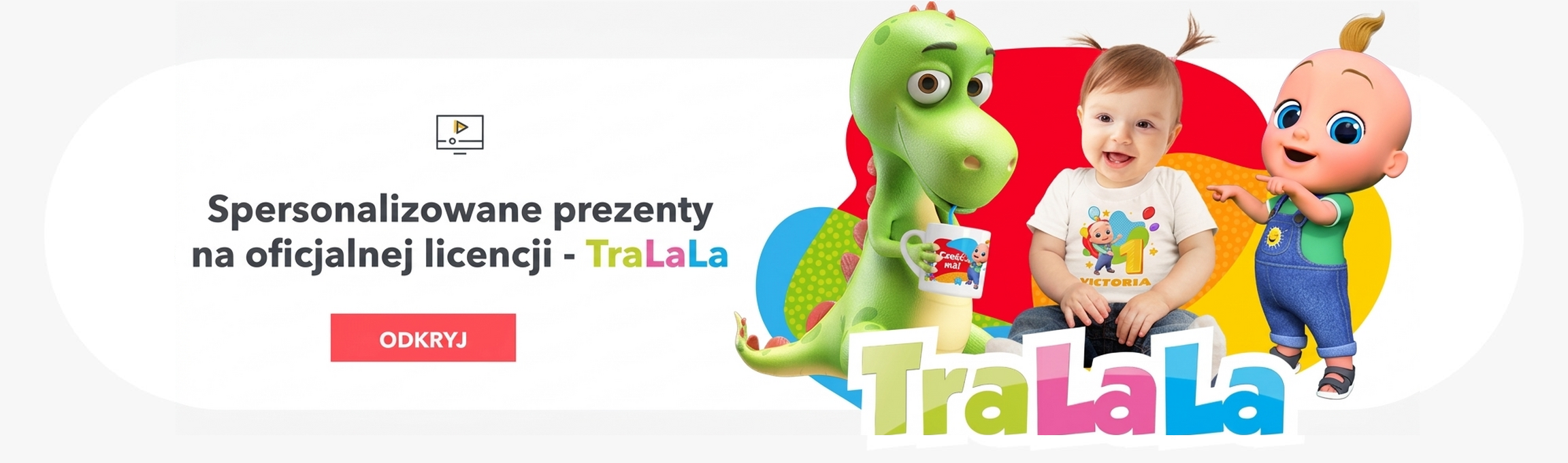 Spersonalizowane upominki na oficjalnej licencji – TraLaLa