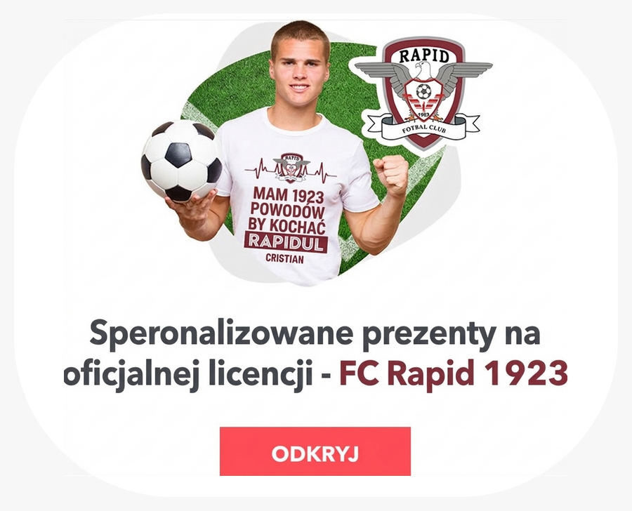 Spersonalizowane upominki na oficjalnej licencji – FC Rapid 1923 Bukareszt