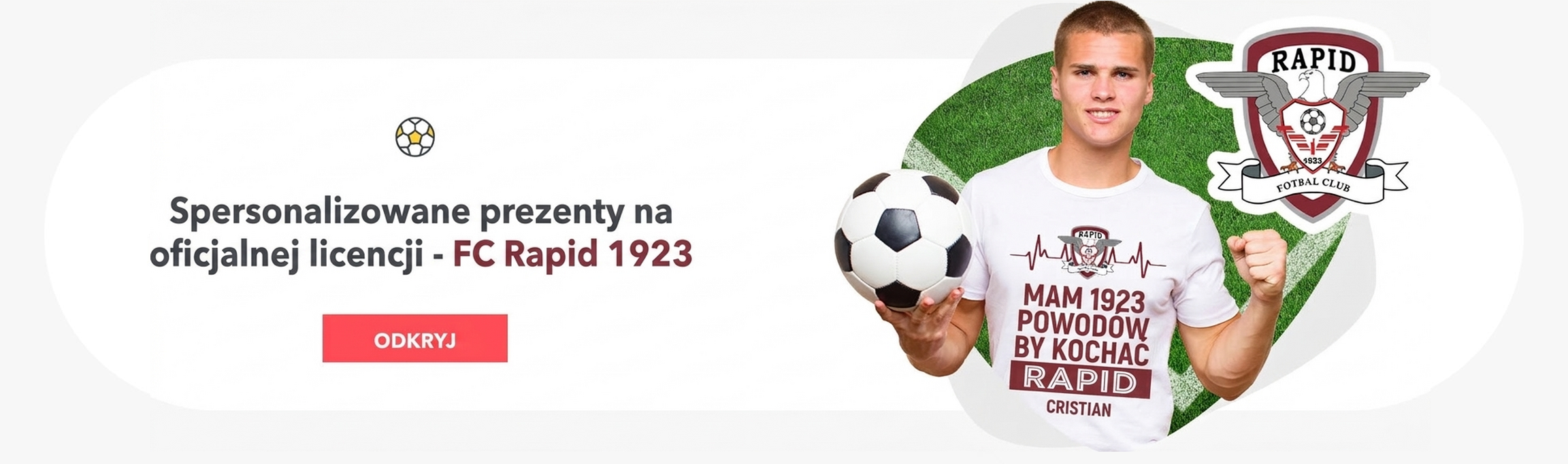 Spersonalizowane upominki na oficjalnej licencji – FC Rapid 1923 Bukareszt
