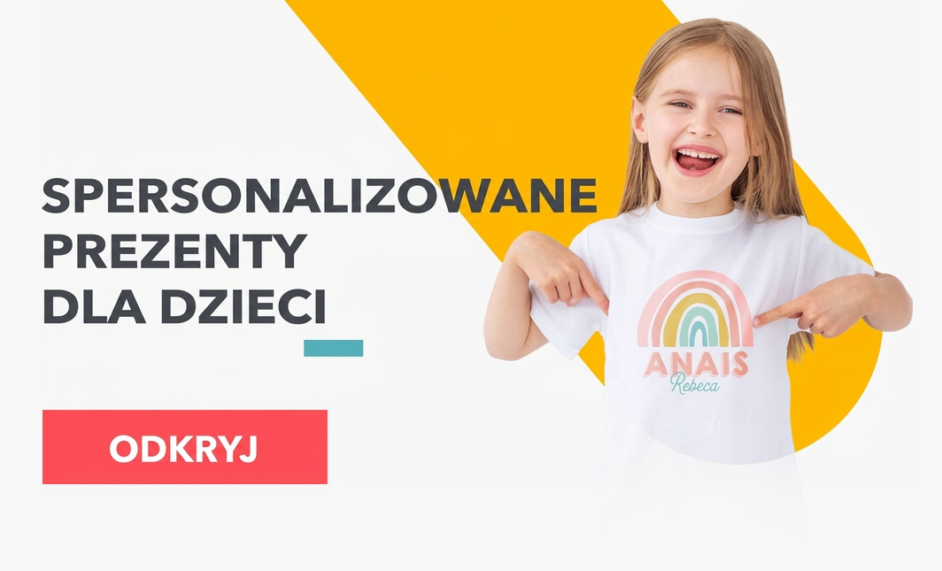 Spersonalizowane prezenty dla dzieci