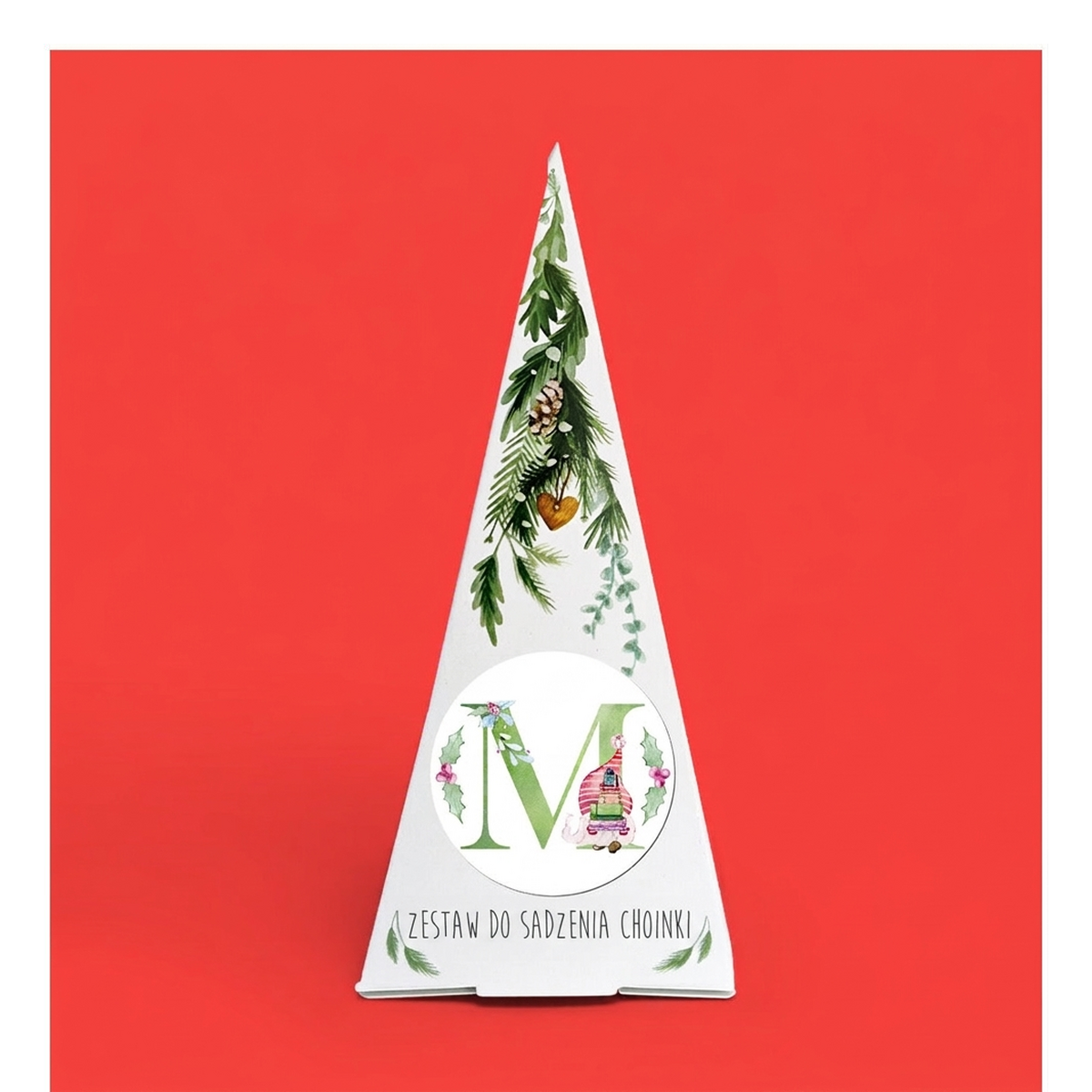 Spersonalizowane zestawy do sadzenia choinki na Mikołajki