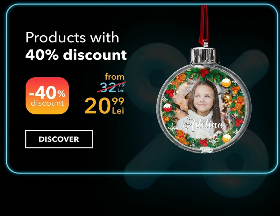 Spersonalizowane prezenty z 40% zniżką – Black Friday
