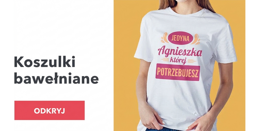 Spersonalizowane koszulki bawełniane