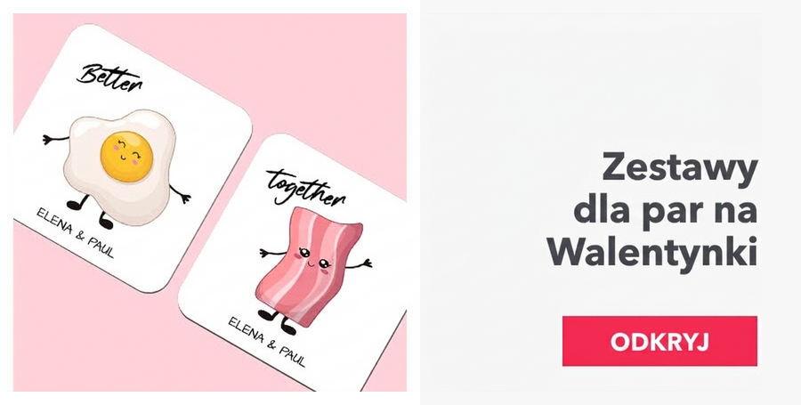 Zestawy dla par na Walentynki