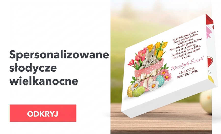 Spersonalizowane słodycze na Wielkanoc