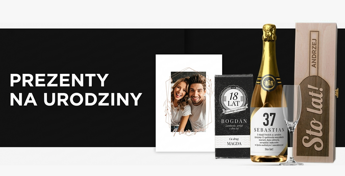 Prezenty urodzinowe dla niego