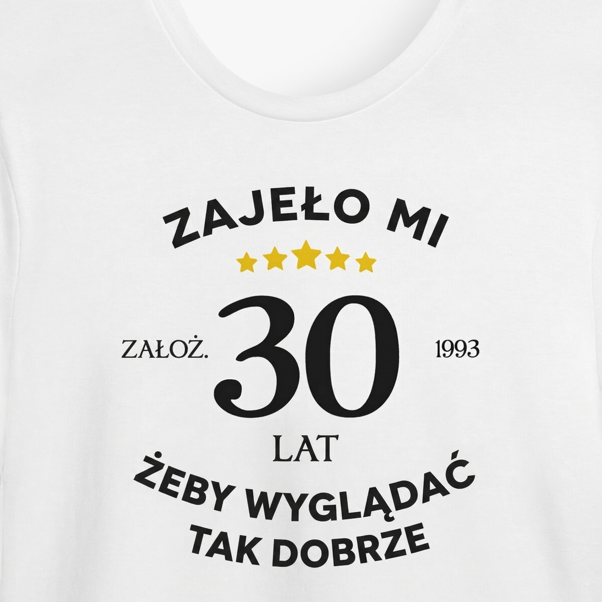 Spersonalizowane koszulki na urodziny