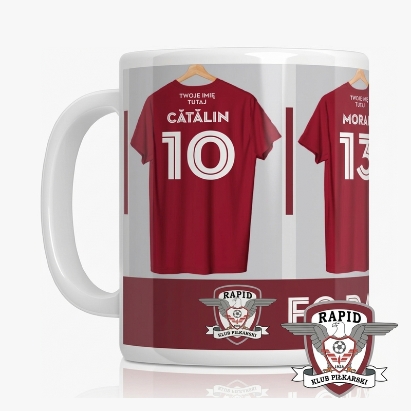 Spersonalizowane kubki na oficjalnej licencji – FC Rapid 1923