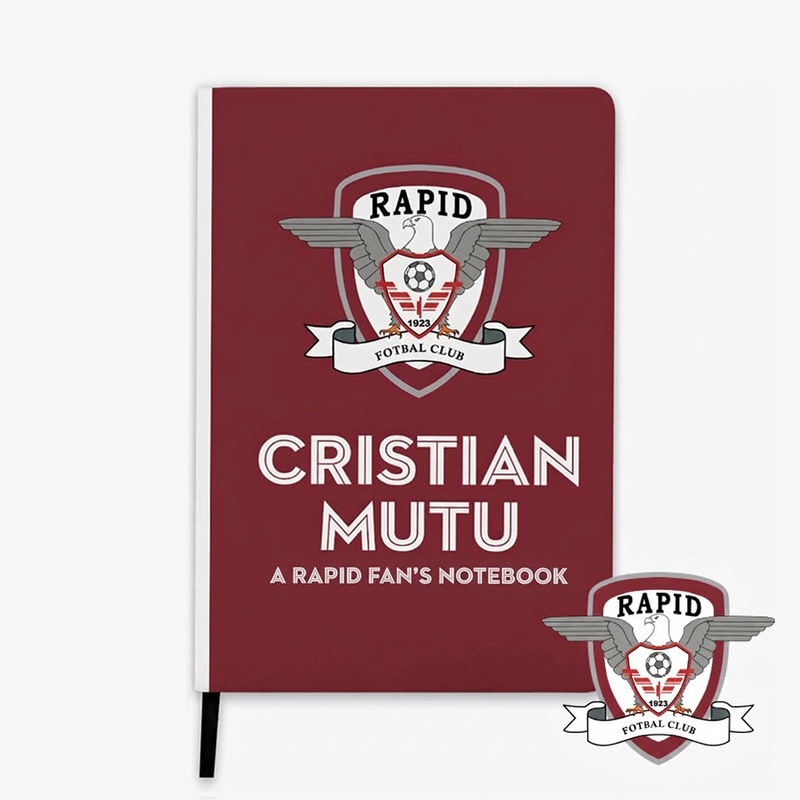 Spisane i notesy z personalizacją na oficjalnej licencji – FC Rapid 1923