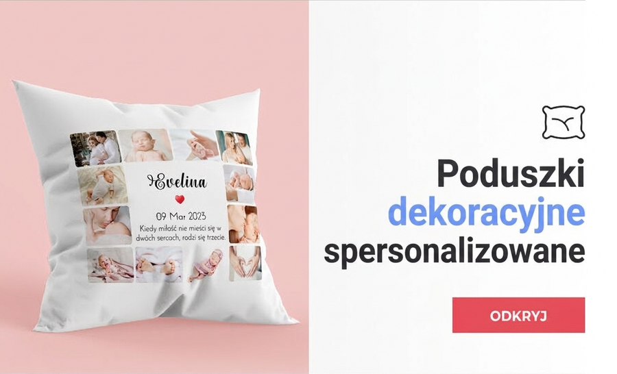 Poduszki personalizowane