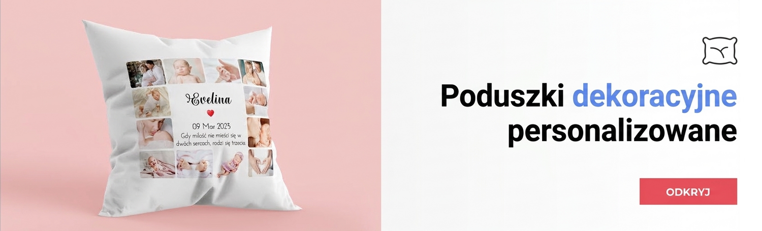 Poduszki personalizowane