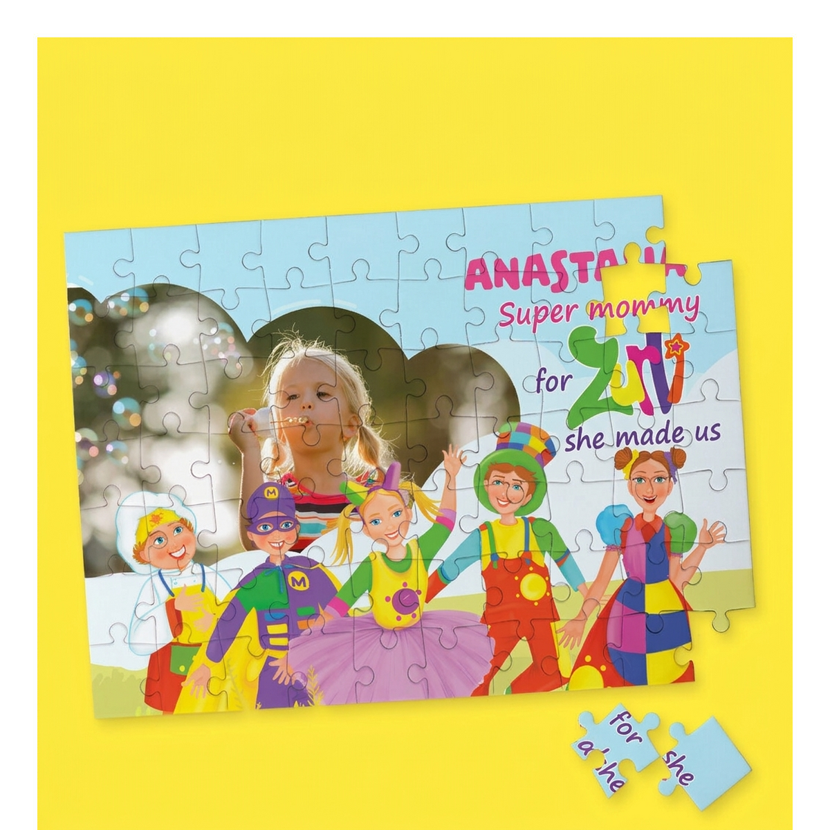 Spersonalizowane puzzle na oficjalnej licencji Gasca Zurli