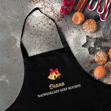 Fartuch z indywidualnym nadrukiem – Merriest Chef
