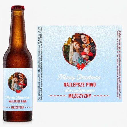 Piwo z indywidualnym napisem – Sweet Christmas