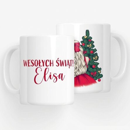 Spersonalizowany kubek z imieniem – Christmas Princess