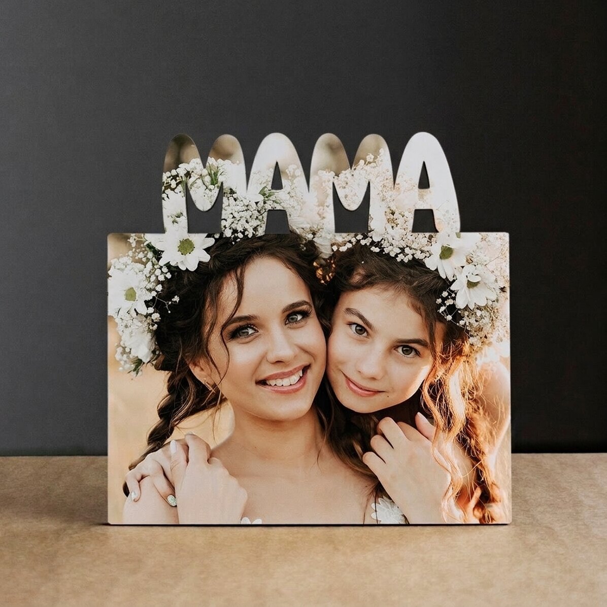 Spersonalizowana ramka na zdjęcia na biurko ze zdjęciem – model MUM