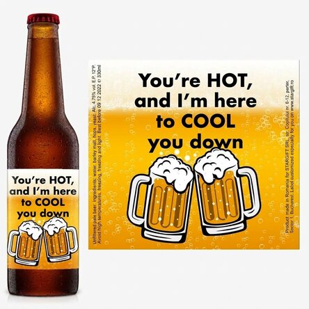 Piwo z indywidualnym nadrukiem – Hot