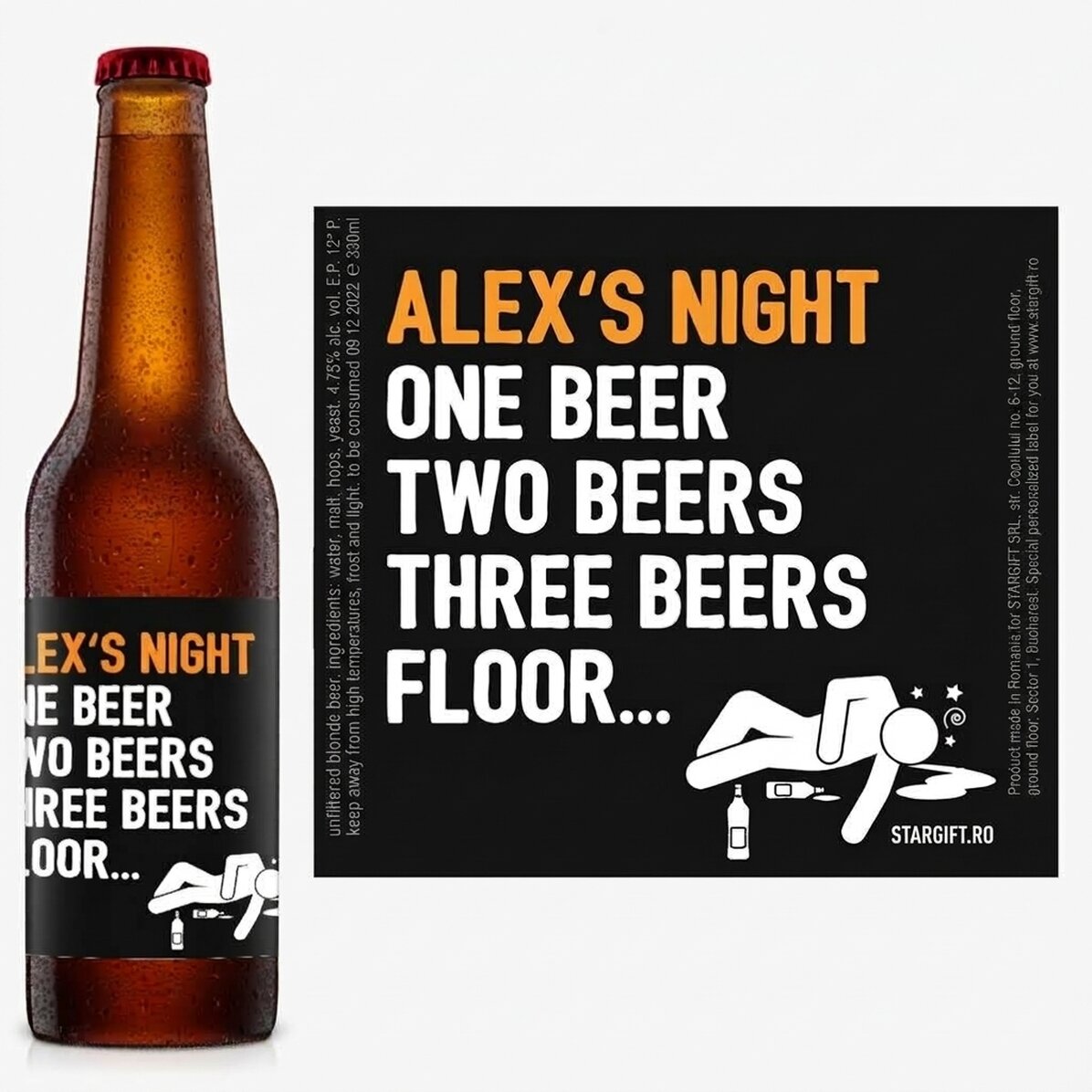 Piwo z indywidualnym nadrukiem – One beer, two beers...