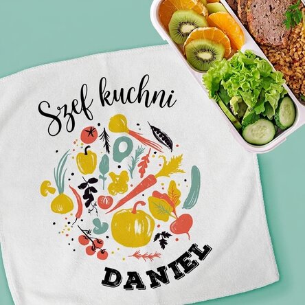 Ręcznik z indywidualnym nadrukiem – Chef