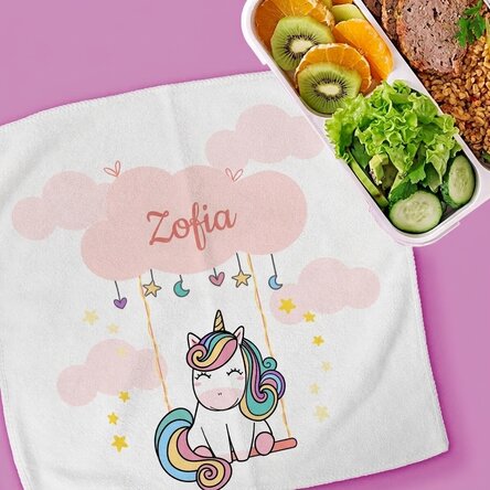 Ręcznik z nadrukiem dla dzieci – Cute Unicorn