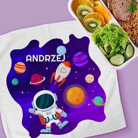 Ręcznik z nadrukiem – Space