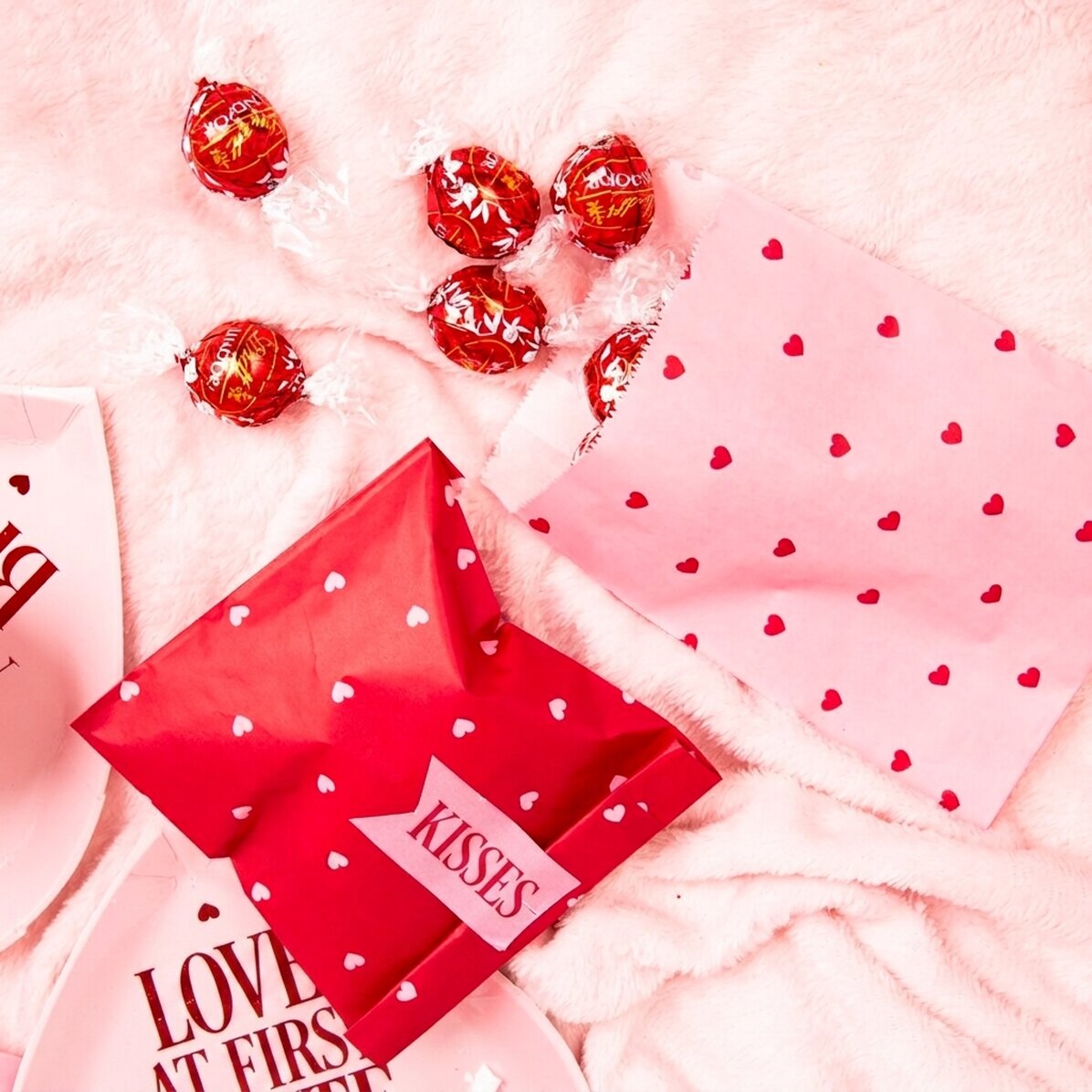 Zestaw torebek na prezenty – Love is in the air